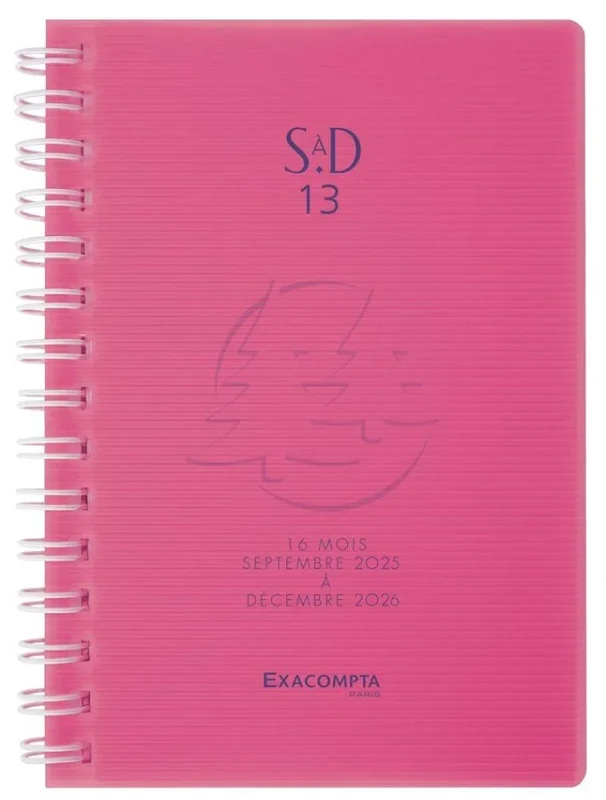 Agenda de Poche 2025/2026 SAD 13S – 130 x 90 mm EXACOMPTA