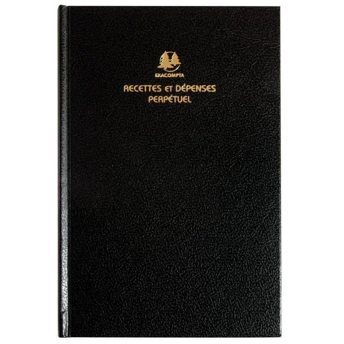 Agenda perpétuel de Recettes et Dépenses EXACOMPTA