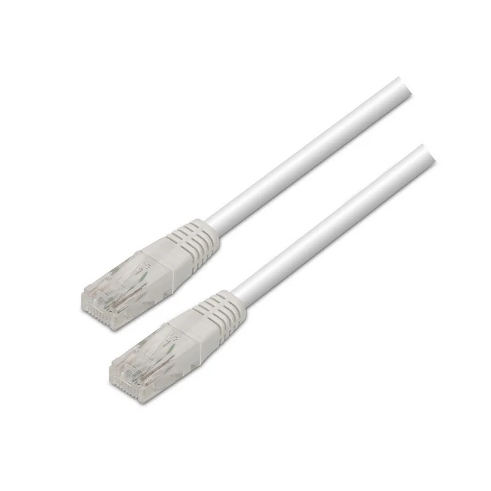 Aisens Câble Réseau Patch Cord RJ45 Cat.5e UTP AWG24 – 1.0m – 10/100 Mbit/s – Couleur Blanc