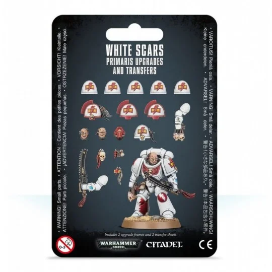 Améliorations et décalcomanies White Scars
