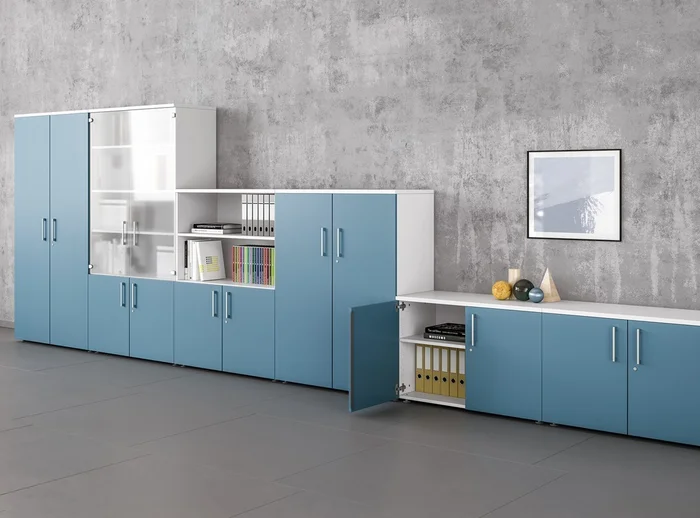 Armoire Bois ou Métal portes battantes