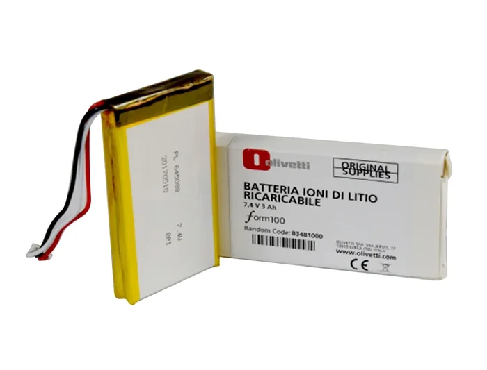 Batterie optionnelle olivetti pour caisse enregistreuse form 100