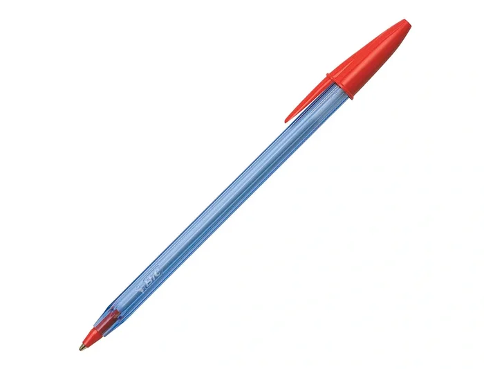 Bic Cristal Soft – Stylo à Bille – Pointe Moyenne 0.8mm – Rouge