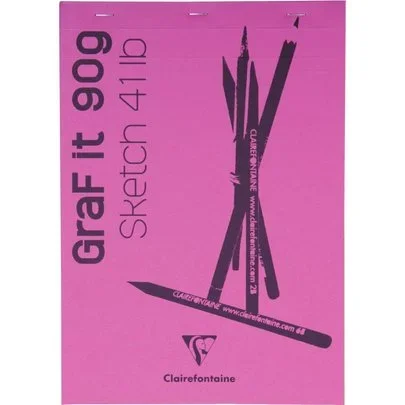 Bloc croquis blanc Graf It format 21 x 29,7 cm