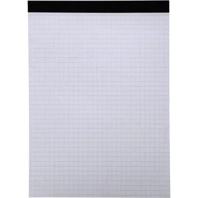 Bloc de bureau 100 feuilles 60 g, 5×5 sans couverture, 14,8×21 cm
