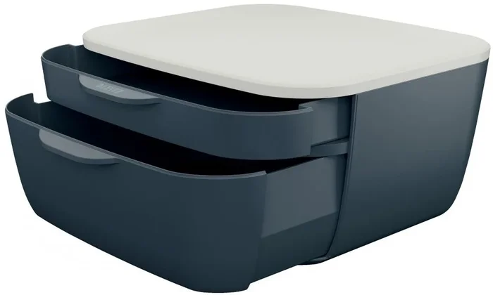 Bloc de classement – 2 Tiroirs – Gris LEITZ My Box Cosy