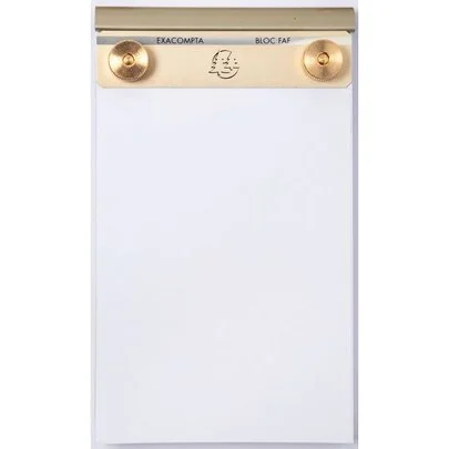 Bloc-notes sur socle + recharge