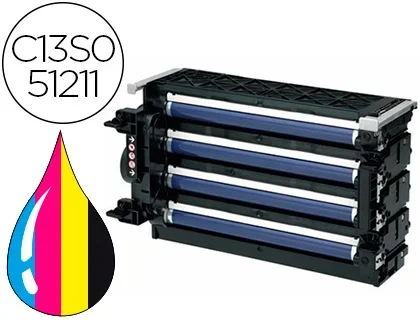 Bloc photoconducteur Epson C13S051211 4 Couleurs