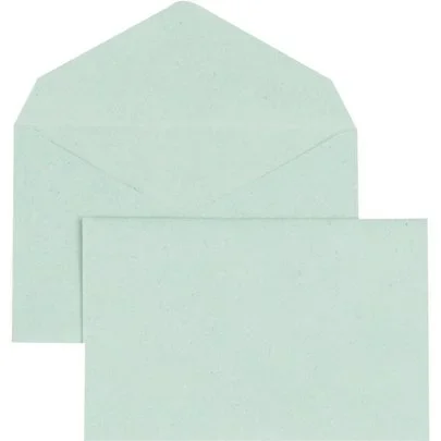 Boîte de 500 enveloppes élection recyclées bleues 90×140 80 g/m²