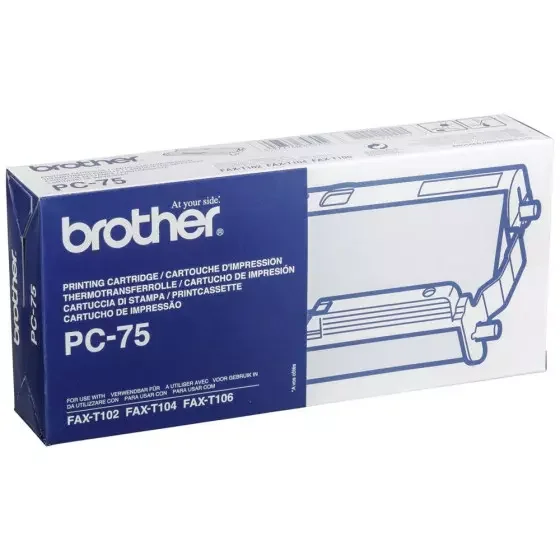 Brother PC75 – Ruban de marque Brother PC-75