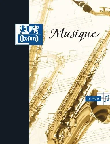 Cahier de Musique – 48 pages 17 x 22 cm OXFORD