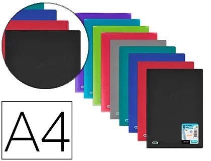 Elba Osmose – Porte vues – 40 vues – A4 – Coloris assortis