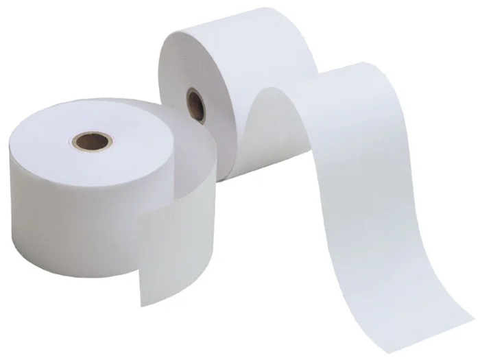 Kores Rouleaux de caisse, 37mm x 44m x 12 mm, sans bois, (x5)