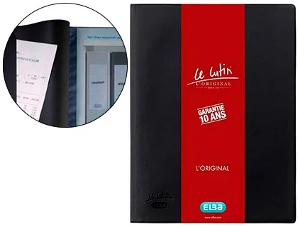 Oxford Le Lutin – Porte vues – 60 vues – A4 – noir