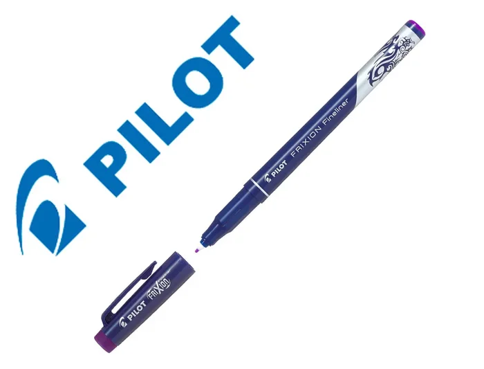 Pilot FriXion Fineliner – Feutre Fin Effaçable – Pointe 1.3mm – Violet