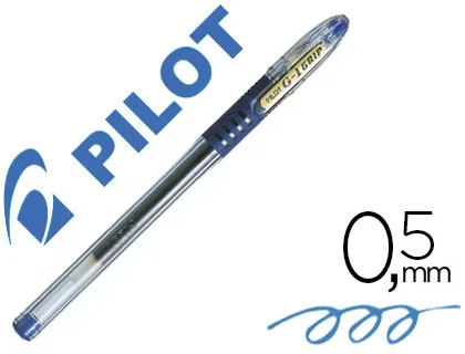 Pilot G1 Grip – Roller – Pointe Moyenne 0.7mm – Bleu