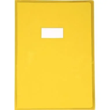 Protège-cahier Jaune Clairefontaine 29,7 x 21 cm
