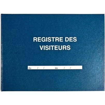 Registre des visiteurs