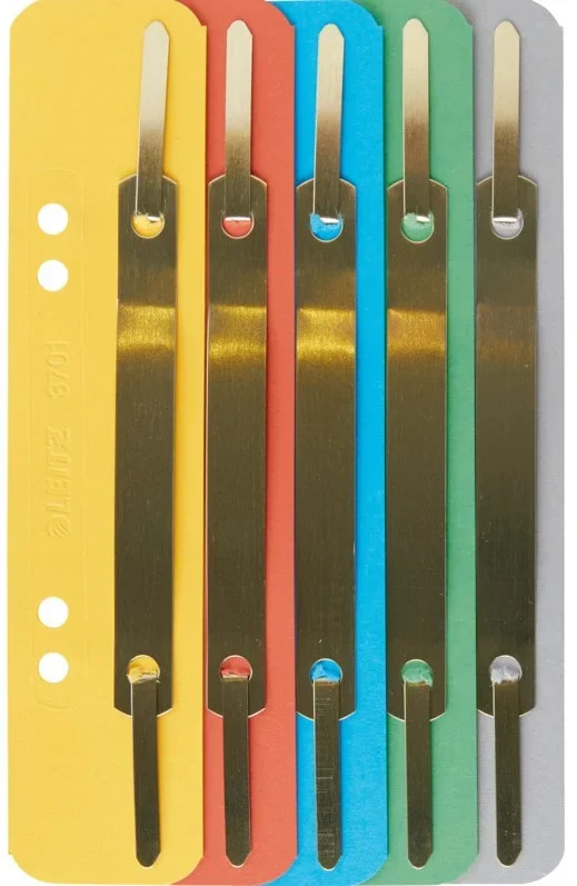 Relieur à lamelles pour dossier en carton – Couleurs Assorties LEITZ Lot de 250