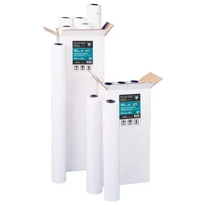 Rouleau à papier 0.914×45 metres 90 grammes jet encre