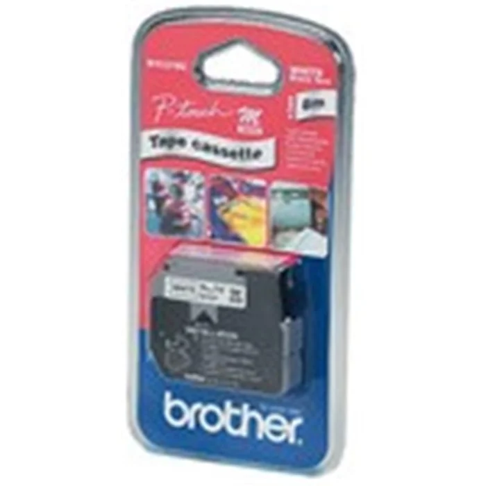 Ruban Brother noir/jaune 12mm x 8m pour titreuse P-touch 55-110