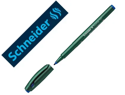 Schneider Topwriter 157 – Feutre Fin – Pointe Moyenne – Bleu