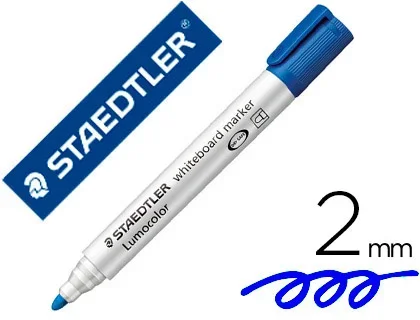 Staedtler Lumocolor 315 – Marqueur Effaçable – Pointe Moyenne – Bleu