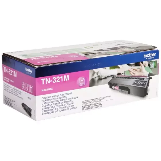 Toner BROTHER TN321M (TN-321M) magenta de 1500 pages – cartouche laser de marque BROTHER