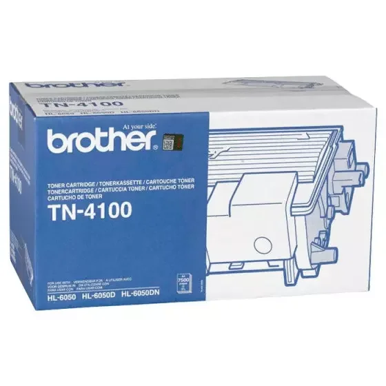 Toner BROTHER TN4100 (TN-4100) noir de 7500 pages – cartouche laser de marque BROTHER