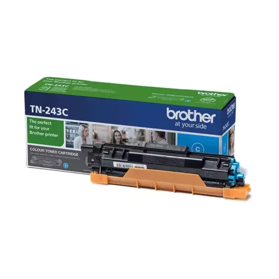 Toner de marque Brother TN-243C cyan – 1000 pages