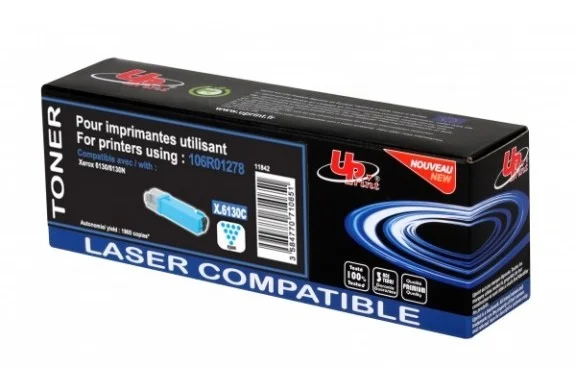 Xerox Phaser 6130C Cyan, Toner Uprint X.6130C compatible Uprint 106R01278 (23 GR / 1900)