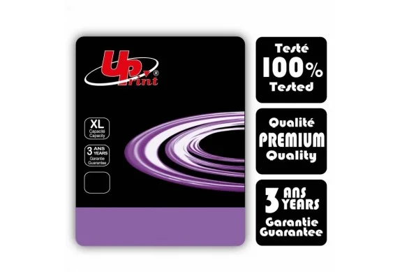 Xerox Phaser 6180 Noir, Toner Uprint X.6180XB compatible Uprint 113R00726 (8000)