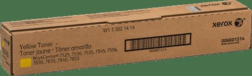 Xerox WorkCentre 7525/7535/7545/7830 Cartouche de toner générique authentique jaune – 006R01514